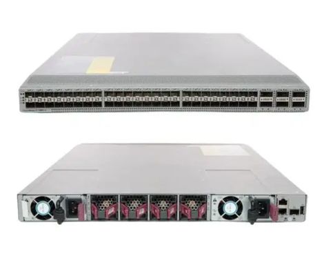N9K-C93180YC-FX Nexus 9300 con 48 porte SFP da 1/10G/25G e 6 porte QSFP28 da 40G/100G, MACsec e porte unificate