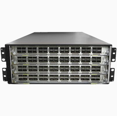 Switch di rete Huawei CloudEngine CE9865U-4C con 4 slot per sottocard, capacità di switching di 25,6 Tbit/s e 128 porte 100GE