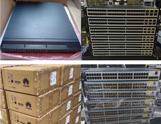 CE6875-48S4CQ-EI, 48 porte SFP+ 10GE, 4 porte QSFP28 100GE o 4 porte QSFP+ 40GE.