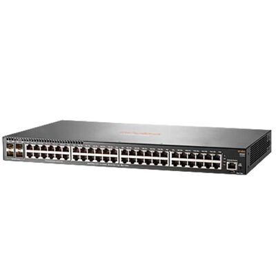 JL260A, switch Aruba 2930F, 48xGE/4xSFP/senza alimentatore