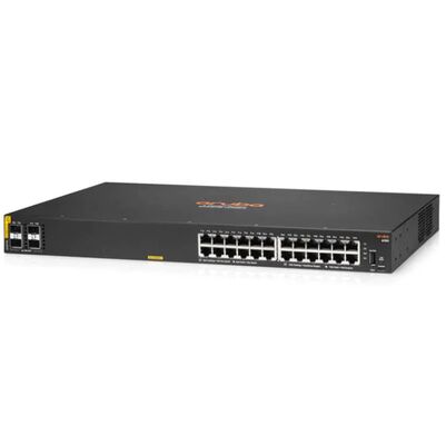 JL677A, switch Aruba 6100, 24xGE/4xSFP+/Livello 2