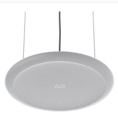 CS-MIC-CLGPRO: microfono da soffitto Cisco Pro con array a 64 elementi, 8 raggi adattivi AI