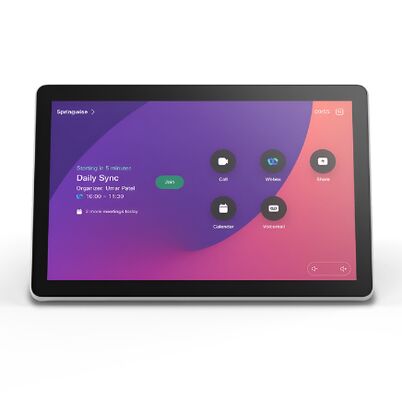 CS-TS-T10-L-K9 Navigatore da sala con supporto da tavolo da 10,1 pollici alimentato PoE per Cisco Webex CollaborationCS-TS-T10-L-K9