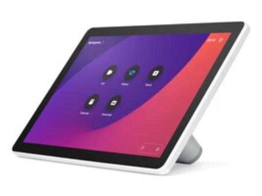 CS-TS-T10-L-K9 Navigatore da sala con supporto da tavolo da 10,1 pollici alimentato PoE per Cisco Webex CollaborationCS-TS-T10-L-K9