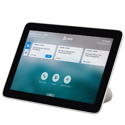 POLY GC8: controller touch HD da 8" per videoconferenze con USB-C/HDMI e certificazione Microsoft Teams