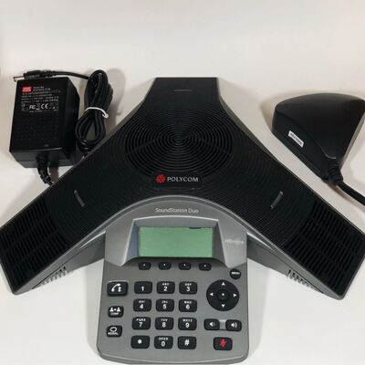 SoundStation-Duo, Polycom SoundStation, Conference Phone, PSTN/IP dual-mode, microfono Hi-Fi