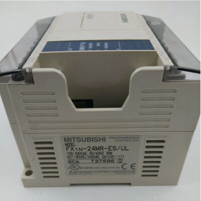 Controllo industriale PLC serie FX1N con 24 punti I/O uscita a relè e alimentazione AC 100-240V