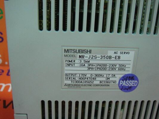 Servoazionamento CA MR-J2S-350B-S041U703 3,5 kW | Componente per l'automazione industriale Mitsubishi