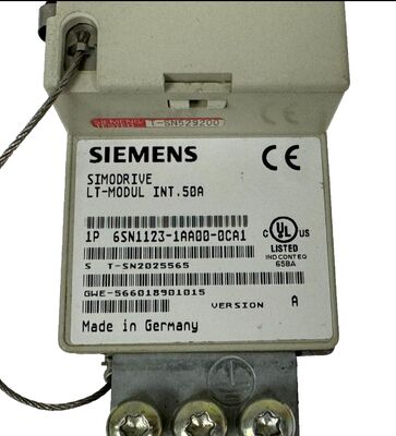 Siemens 6SN1123-1AA00-0CA1 SIMODRIVE 611 Power Module - Servoazionamento ad alte prestazioni per l'automazione industriale