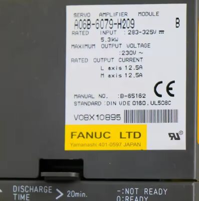 Modulo servoamplificatore Fanuc A06B-6079-H209 per macchine utensili CNC