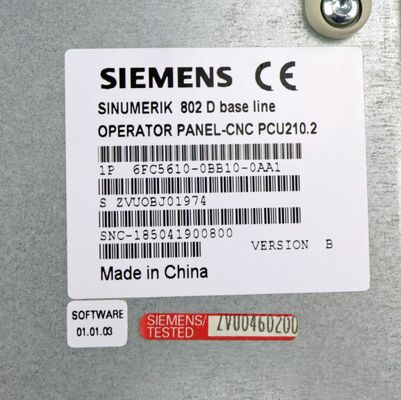 Modulo di controllo CNC Siemens 6FC5610-0BB10-0AA1 SINUMERIK 802D