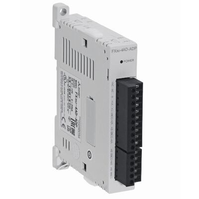 Adattatore di uscita analogica a 4 canali Mitsubishi FX3U-4DA-ADP per PLC FX3U/FX3UC | Modulo di uscita tensione/corrente ad alta precisione