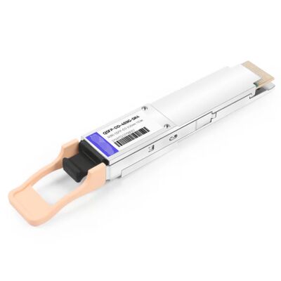 TS-QDO-854H-01C/400G QSFP-DD SR4 Trasmettitore 850nm 50/100m Modulo ottico MMF