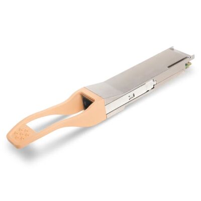 Modulo di trasmettitore ottico TS-Q2O-854H-01C-V/400G QSFP112 VR4 con connessione MPO12 da 850 nm a 50 m per data center