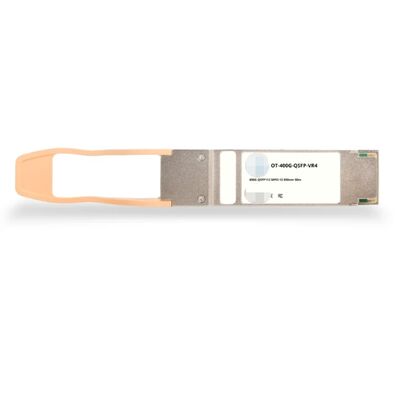 Modulo di trasmettitore ottico TS-Q2O-854H-01C-V/400G QSFP112 VR4 con connessione MPO12 da 850 nm a 50 m per data center
