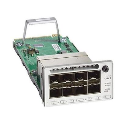 Cisco C9300X-NM-8Y Catalyst Modulo di espansione di rete serie 9300 con 8 porte SFP e velocità di dati di 25 Gbps