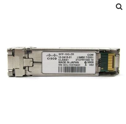 Modulo di trasmettitore ottico Huawei SFP-10G-ZR Modulo 10G SFP+ con distanza di cavo di 80 km Lunghezza d'onda 1550nm per fibra monomodo