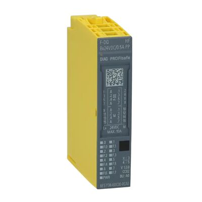 Siemens 6ES7136-6DC00-0CA0 ET200SP F-DQ 8x24VDC Modulo di uscita digitale di sicurezza