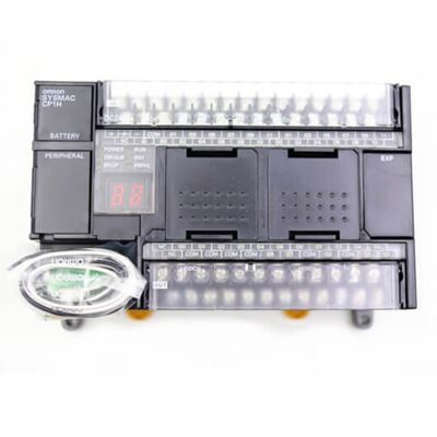 Unità CPU PLC Omron CP1H-XA40DT1-D con 40 I/O, I/O analogici e alimentazione 24V DC per automazione industriale