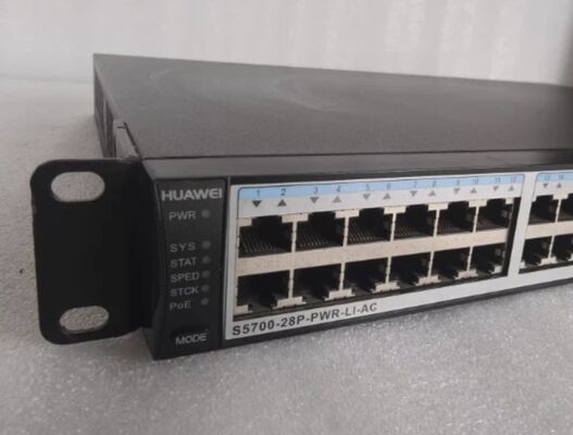 S5700-28P-LI-24S-BAT, switch Huawei S5700, 28xGig SFP/4x10/100/1000 o SFP/1 slot per batteria