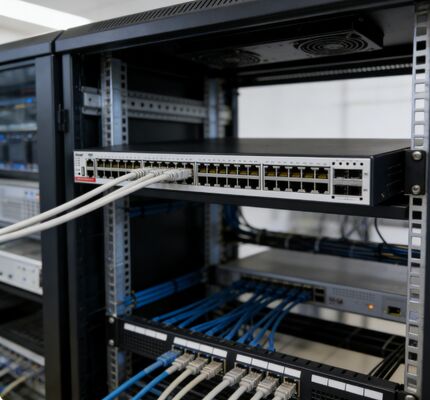 Switch Layer 3 PoE+ RG-S5310-48GT4XS-P-E, 48x1000M RJ45, 4x10G SFP+, Budget PoE 1570W, Doppia Alimentazione Ridondante