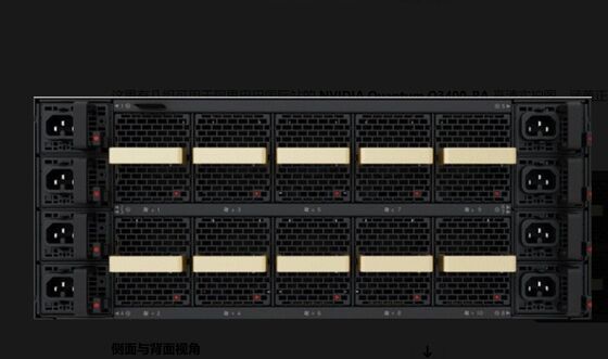 Switch InfiniBand NVIDIA Quantum Q3400-RA, 72×OSFP 800G XDR, 115.2Tbps, Raffreddato ad aria gestito 4U per AI/HPC