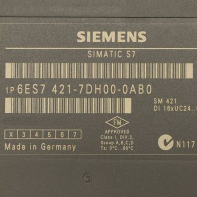 Siemens 6ES7421-7DH00-0AB0 Modulo di ingresso digitale SIMATIC S7-400 SM 421