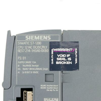 Modulo PLC Siemens S7-1200 CPU 1214C 6ES7214-1HG40-0XB0