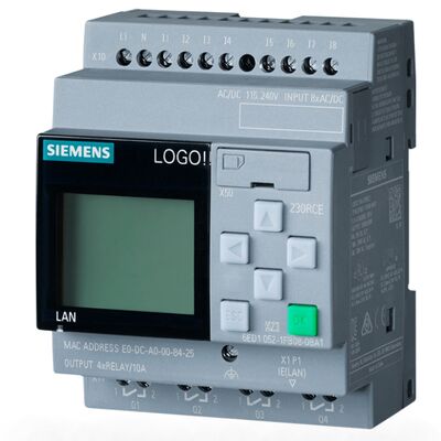 Siemens 6ED1052-1FB08-0BA1 LOGO! Uscita relè PLC del modulo logico 230RCE