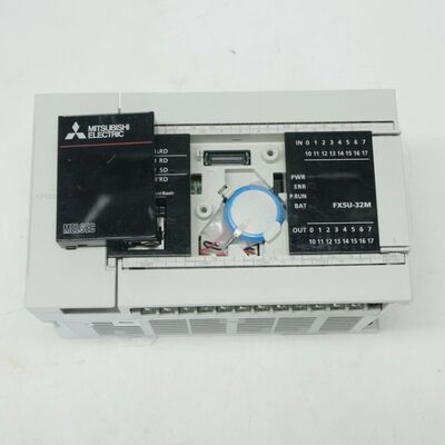 Modulo CPU PLC Mitsubishi FX5U-32MT/ES Uscita transistor 32 I/O