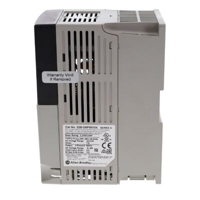 Convertitore di frequenza CA Allen-Bradley 22B-D6P0N104 PowerFlex 40 480 V 3 HP
