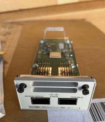 Modulo di rete C9300-NM-2Q 40GE, modulo di espansione ad alta velocità QSFP+ a 2 porte per switch serie Catalyst 9300