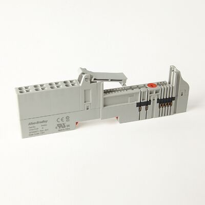 Allen-Bradley 1734-TOP POINT I/O Base con morsetti a vite a 8 terminali Montaggio su guida DIN