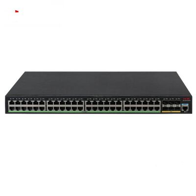 Switch gestito PoE+ Gigabit H3C LS-5170-54S-PWR-EI a 48 porte con 6 uplink SFP+ 10G, livello 3, montaggio su rack 1U