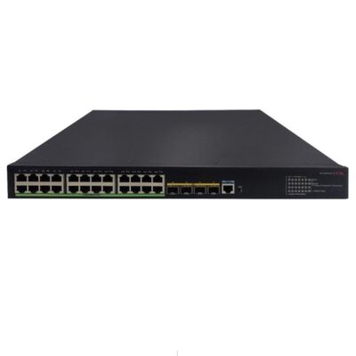 Switch Gigabit H3C LS-5170-28S-HPWR-EI PoE+ a 24 porte con uplink SFP+ 4×10G
