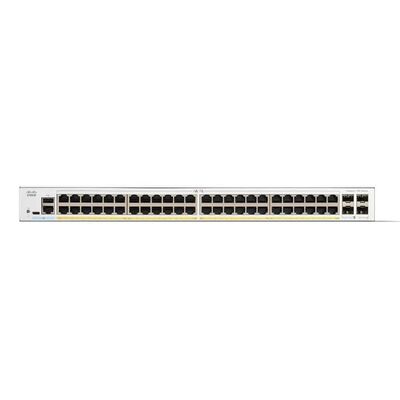 C1300-48P-4G, switch Cisco C1300, 48 PoE+ 370 W/4 SFP/montaggio su rack