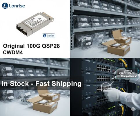 CQP-31100G-LR4 100G QSFP28 LR4 Trasmettitore Ottico 10km SMF LC Modulo
