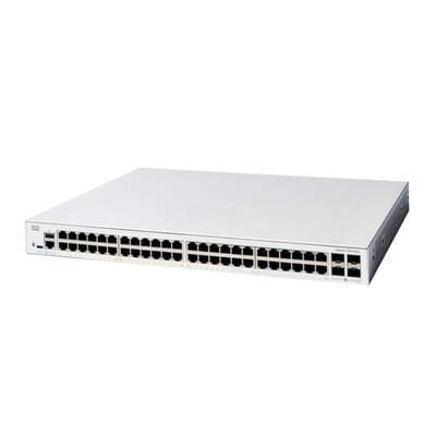 Interruttore Cisco C1300-48T-4X | Switch gestito Gigabit Catalyst 1300 a 48 porte con 4 SFP+ da 10G