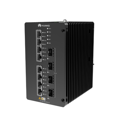 Huawei CloudEngine S5735I-S8U4XN-V2 Industrial Switch | 8GE 4x10GE SFP+ PoE++ Fanless Managed Ethernet Switch
