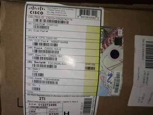 C9500-16X-E Cisco Catalyst 9500 16-port 10G switch, NW Ess. Licenza