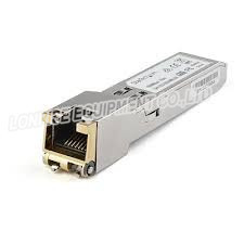 GLC - TE 1000BASE - T SFP Transceiver Module supporta lunghezze di collegamento fino a 100m su un collegamento in rame tramite un connettore RJ-45