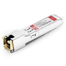 GLC - TE 1000BASE - T SFP Transceiver Module supporta lunghezze di collegamento fino a 100m su un collegamento in rame tramite un connettore RJ-45