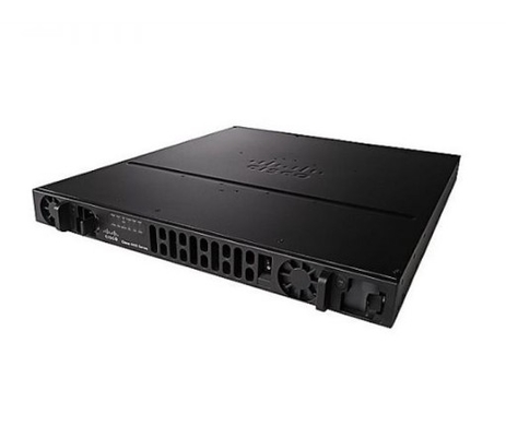 ISR4431-AX/K9 Trasmissione di sistema 500Mbps-1Gbps 4 porte WAN/LAN 4 porte SFP CPU multi-core Sicurezza a doppia potenza