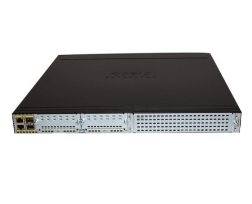 ISR4331-VSEC/K9 Cisco ISR 4331 Bundle con UC & Se 3 porte WAN/LAN 2 porte SFP Multi-Core CPU 1 Service Module Slots