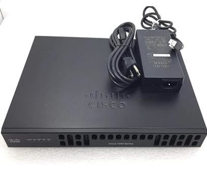 ISR4221/K9 35Mbps-75Mbps Portata di sistema 2 porte WAN/LAN 1 porta SFP CPU multi-core 2 NIM