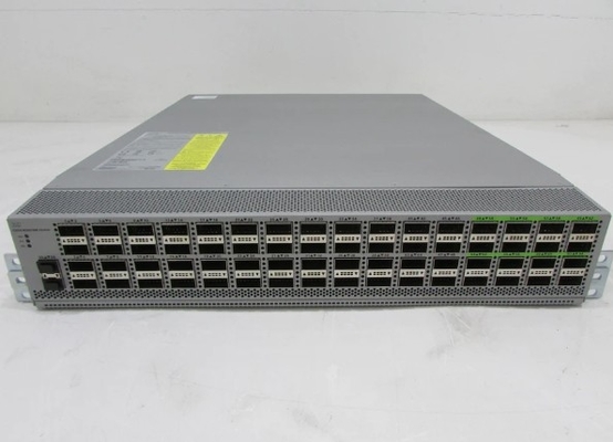 N9K-C9364C Nexus 9000 Serie C9364C 64xQSFP28 Porti 100GBase-X + 2xSFP+ Porti Layer3 Switcher Ethernet Gigabit 2U gestito