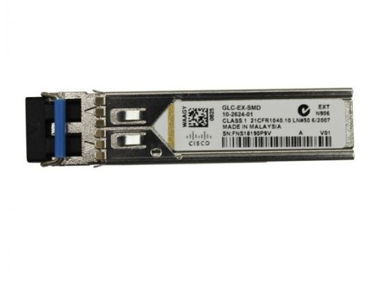 GLC-EX-SMD Compatibile 1000BASE-EX SFP 1310nm 40km Industrial DOM Duplex LC SMF Transceiver Module