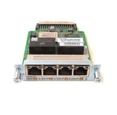 VWIC3-4MFT-T1/E1 4-Port T1/E1 MultiFlex Trunk Voice / WAN Interface Card