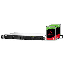 Qnap TS 435XeU 4u 4-Bay Nas Rack Vertical Wall Mount Rack 4G Short Depth Rackmount Nas