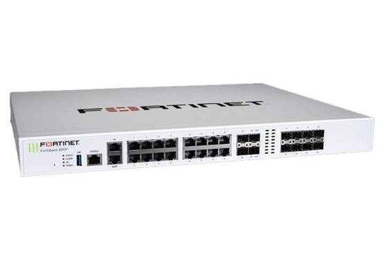 FG-200F Fortinet FortiGate NGFW Serie di fascia media Fortinet FortiGate 200F - FG-200F - Apparecchio solo